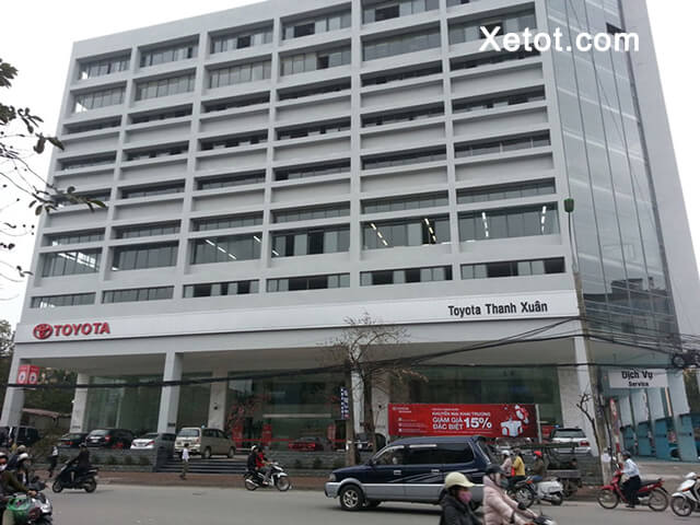 showroom toyota thanh xuan ha noi Xetot com - Toyota Thanh Xuân - đại lý Toyota thứ 7 trên địa bàn thành phố Hà Nội